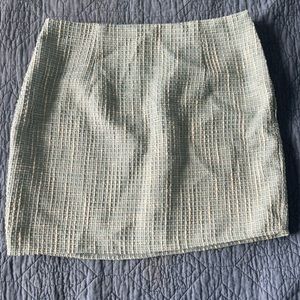 NBD tweed mini skirt